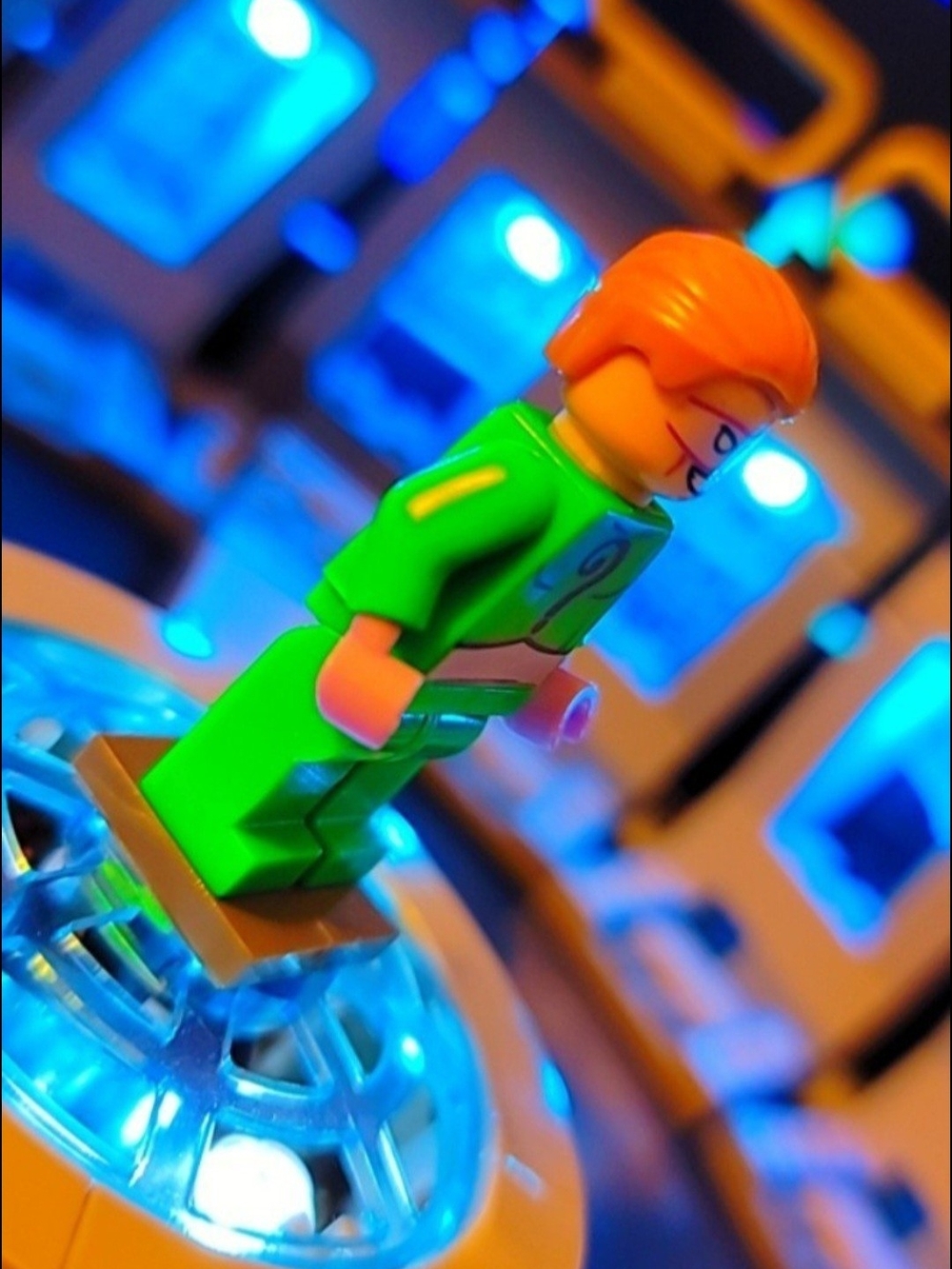 Batman Riddler Minifigure Lego Compatible - Picture 4 of 5